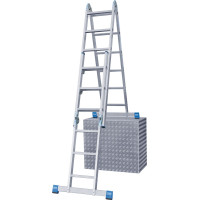 Комбінована шарнірна драбина KRAUSE Stabilo 2x3 і 2x6 сходинок